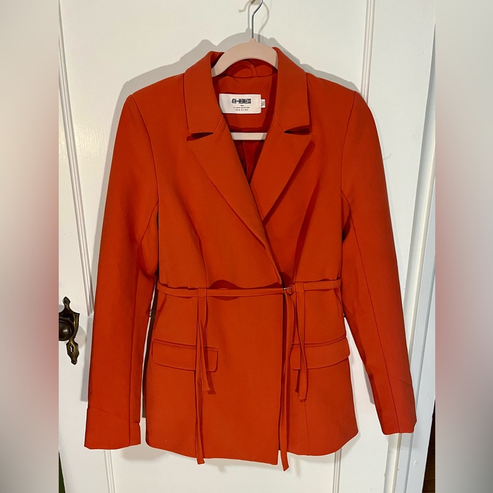 A New Day Women's Blazer in Bold Orange